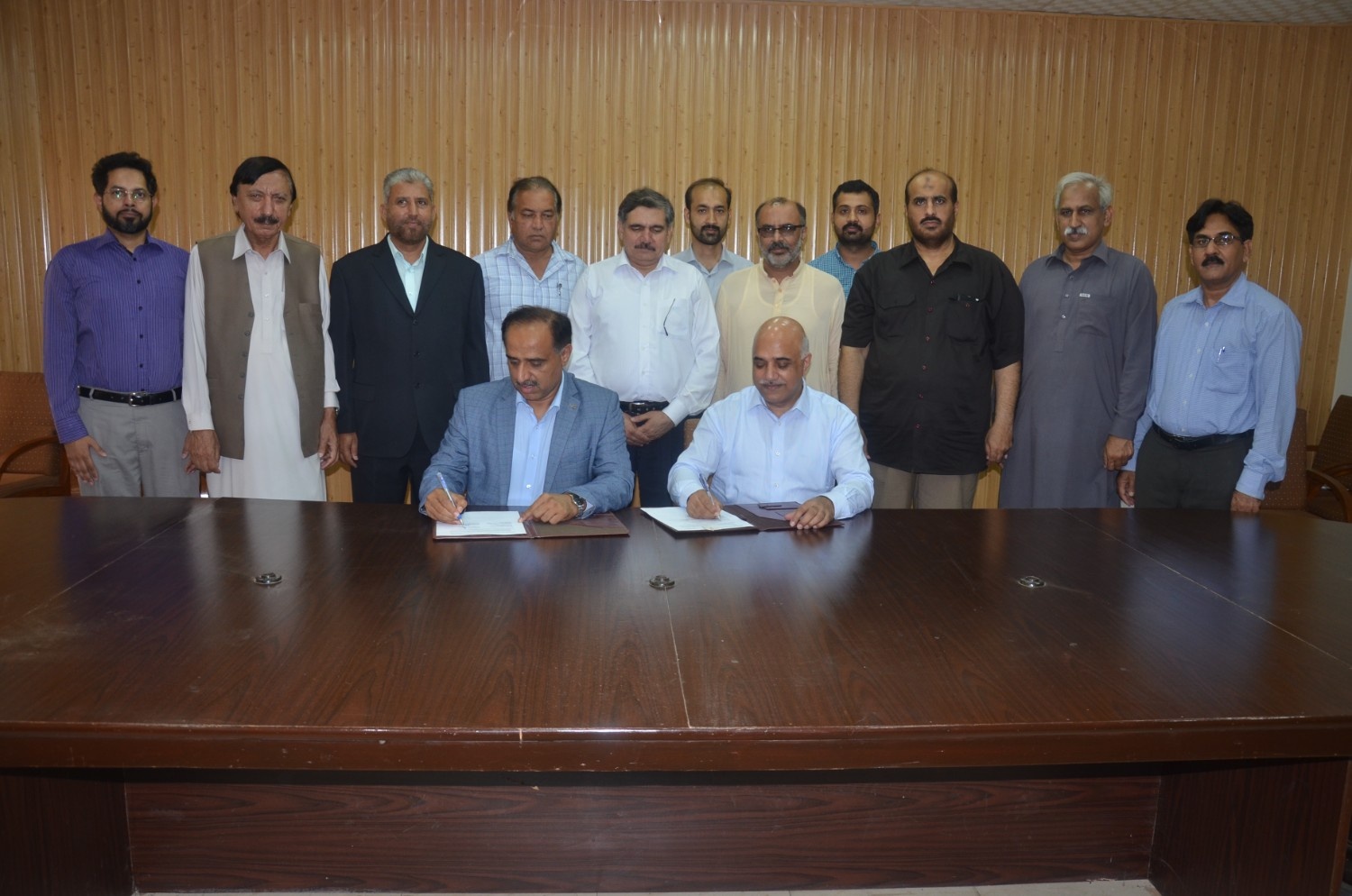 Contract Signing on 22nd July 2019 Between WAPDA & CDIGITAL, Rawalpindi
